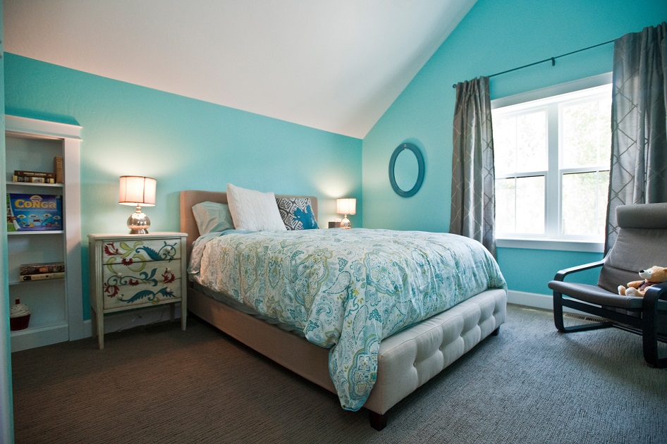 luxury in blue a tiffany inspired bedroom